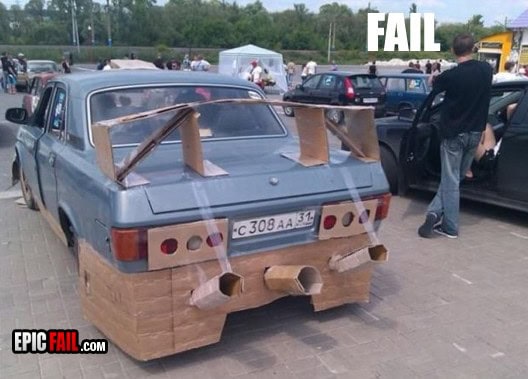 car pimp fail