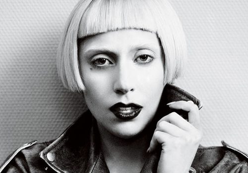 lady gaga bowl haircut