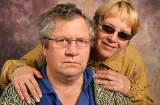 pissed couple