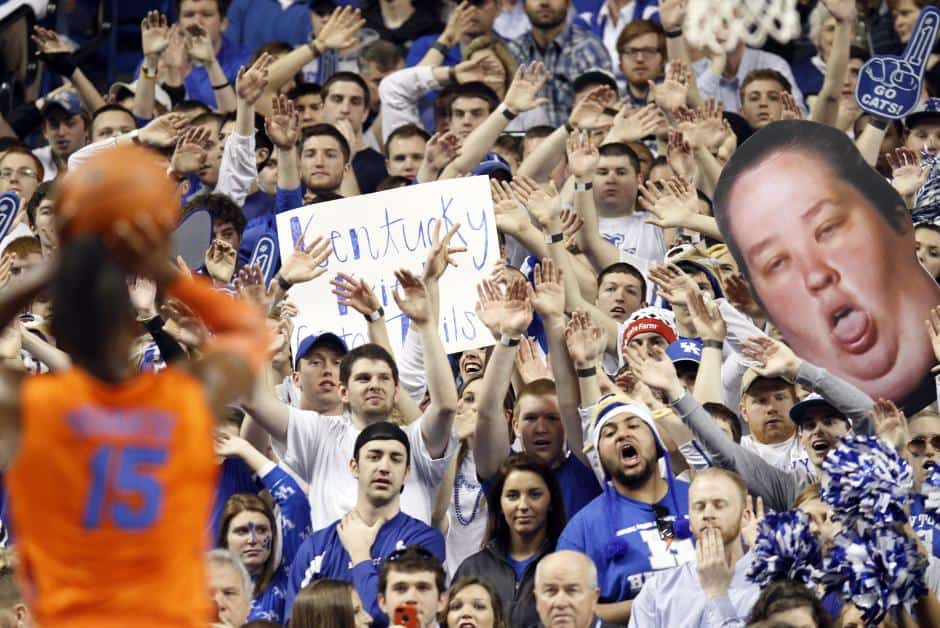 college basketball distraction signs