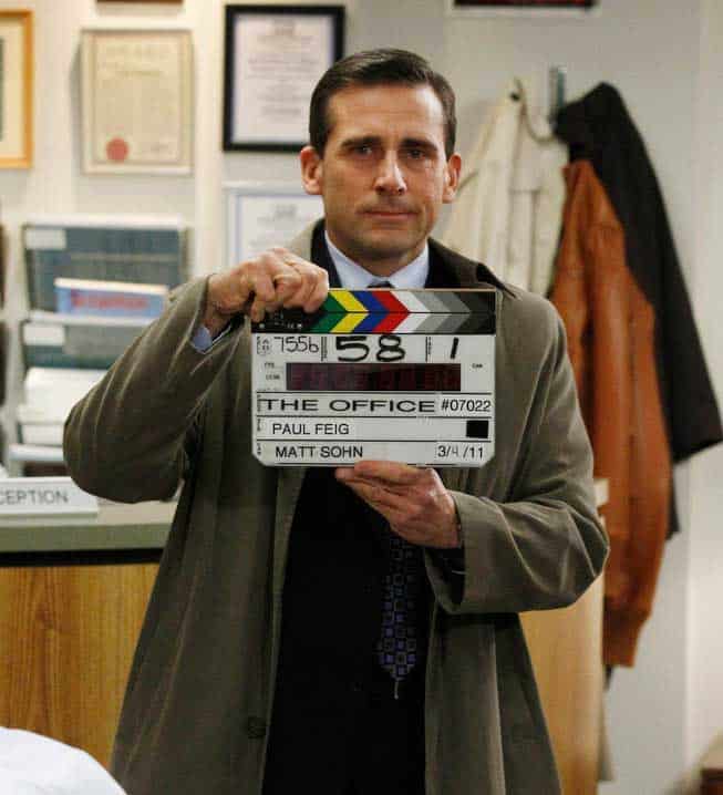 the office behind the scenes