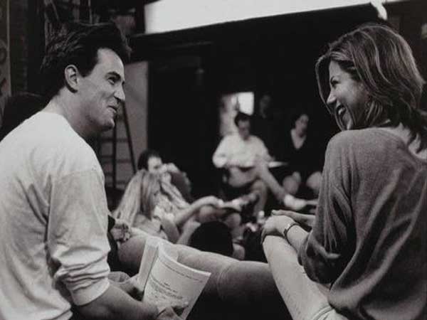 friends behind the scenes