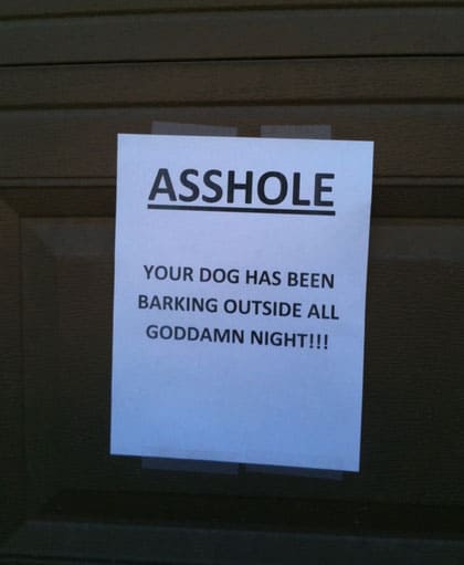 neighbor-dog-note