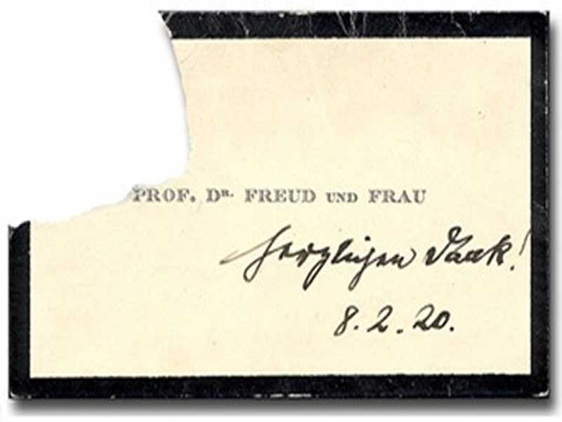 freud business card