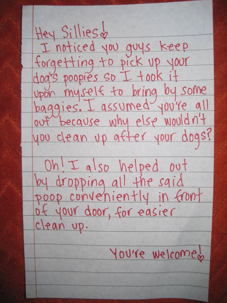 neighbor-note-dog