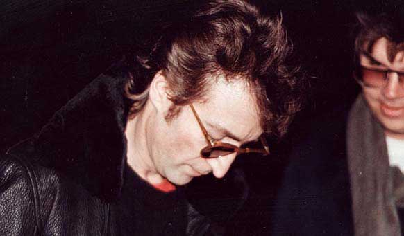 last photo of john lennon