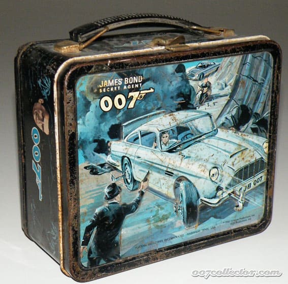 james bond lunch box