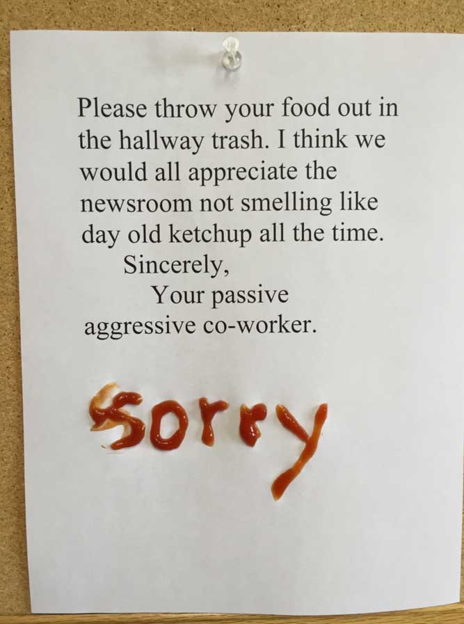 passive aggressive funny