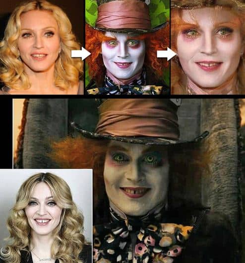 johnny depp madonna