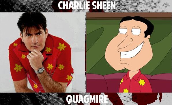 charlie sheen quagmire