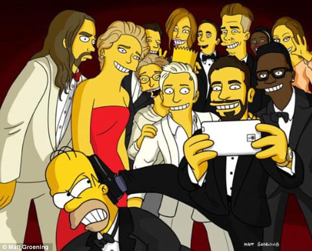 simpsons-selfie
