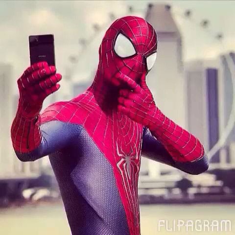 spider-man-selfie