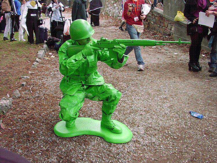 green army men cosplat