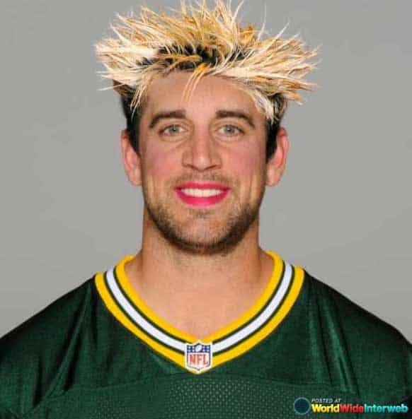 aaron rodgers makeover