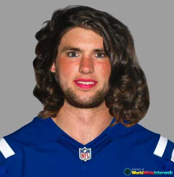 andrew luck makeover