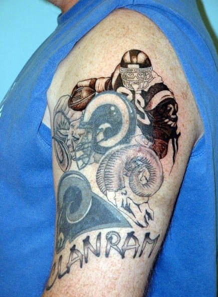 rams tattoo fail