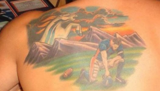 tebow praying tattoo