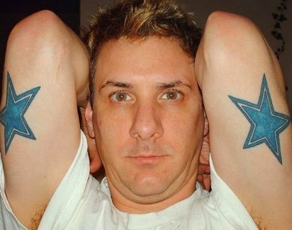 cowboys fan tattoo