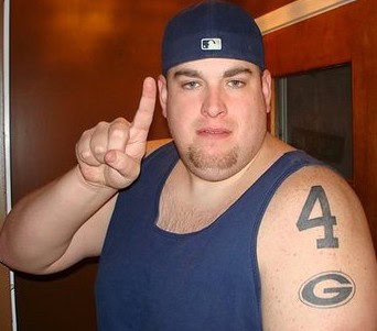 packers favre tattoo