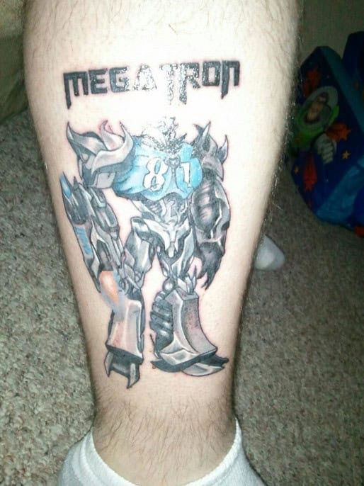 lions megatron tattoo