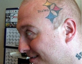 nfl head tattoo
