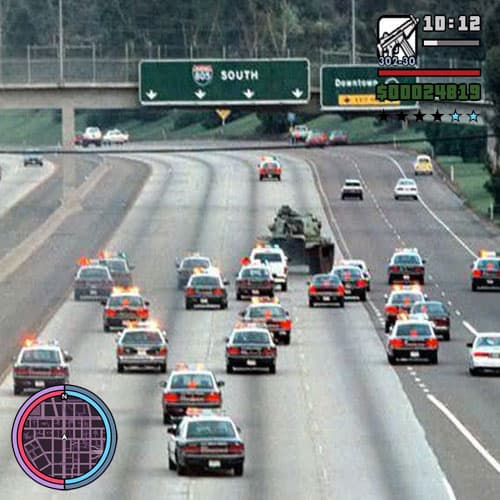 GTA-Police-Chase