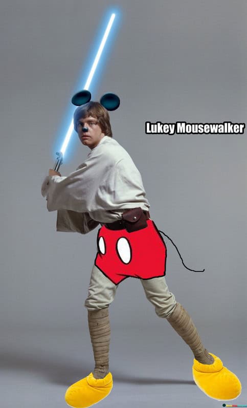 Luke Skywalker Mickey