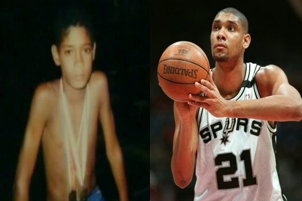 Tim Duncan Childhood
