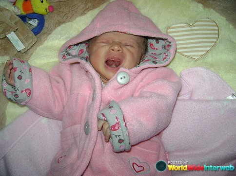 air guitar baby photo