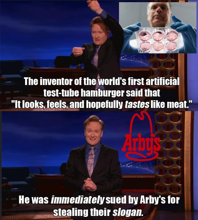 arbys slogan joke conan