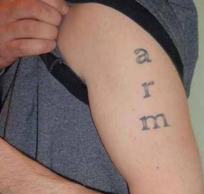 arm tattoo