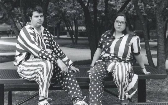 awkward american flag