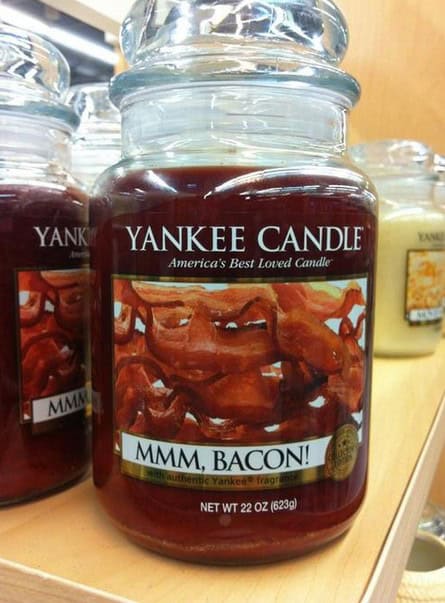 bacon candles