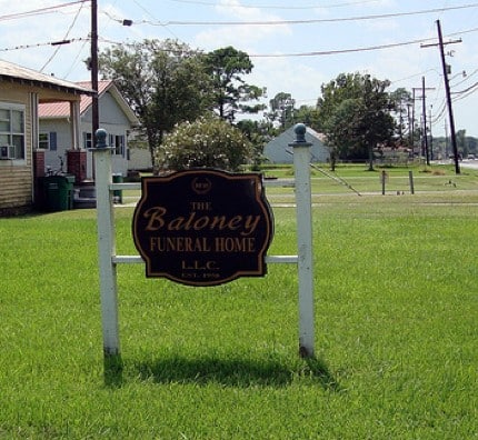 baloney funeral home