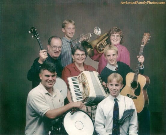 band family portrait