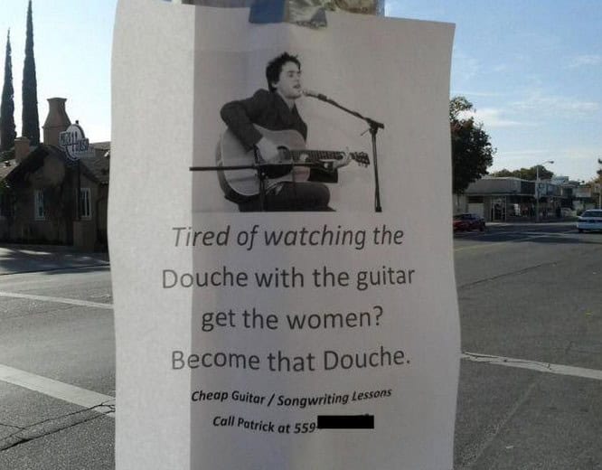 become the douche