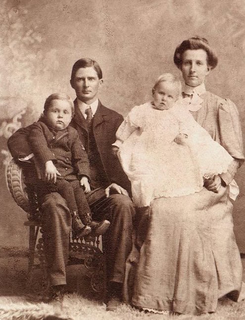 bizarre retro portrait