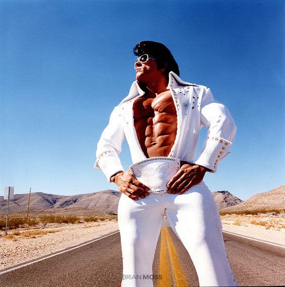 bodybuilder elvis
