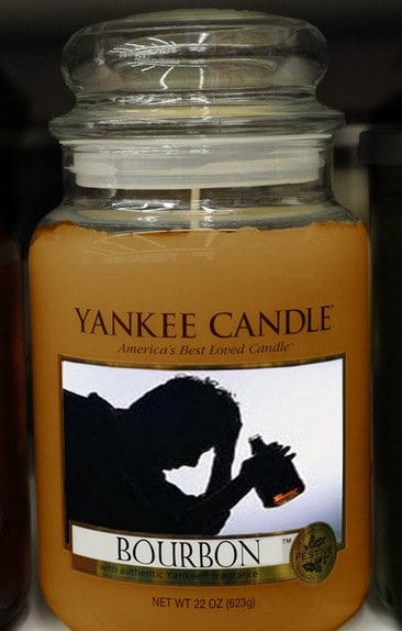 bourbon candle