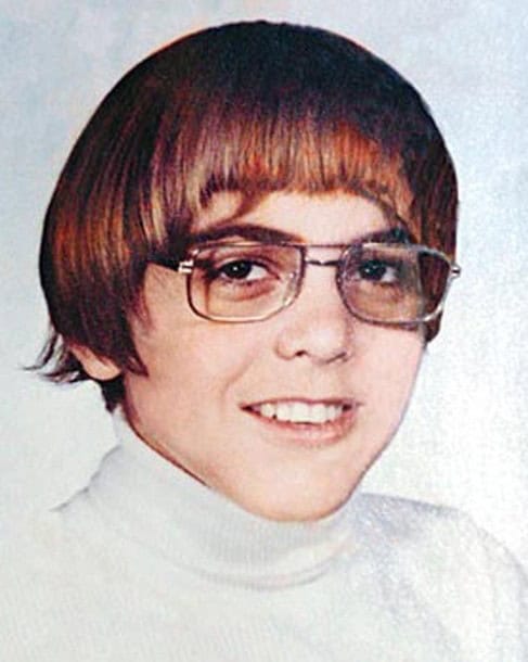bowl cut clooney