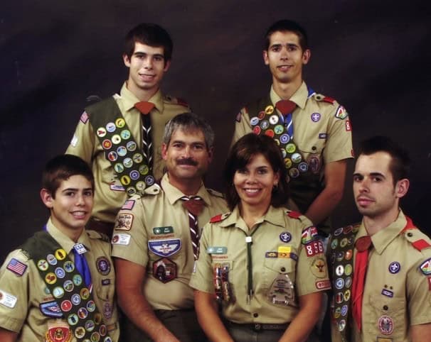 boy scouts portrait