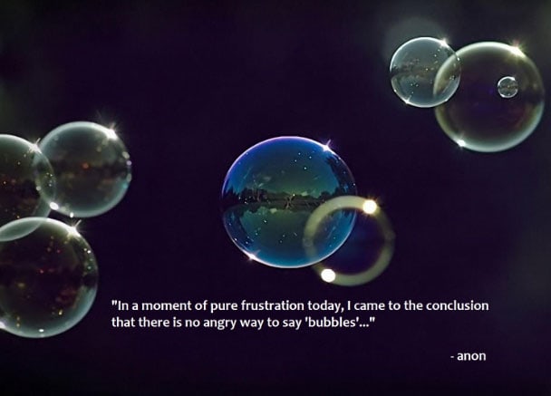 bubbles-quote