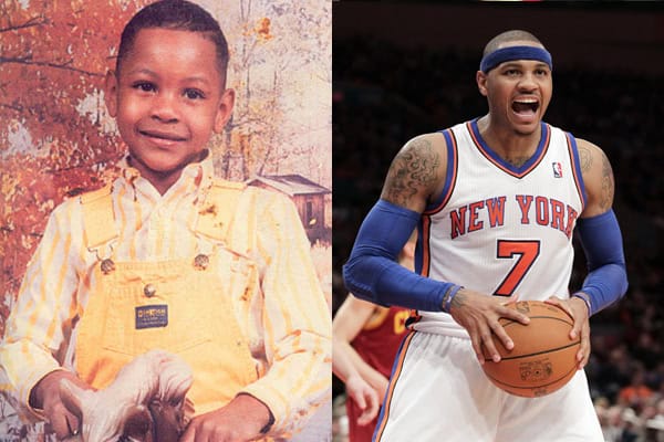 carmelo anthony childhood