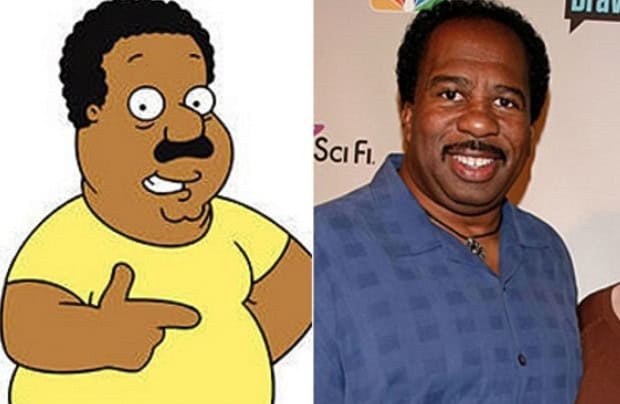 cartoon look alike pictures