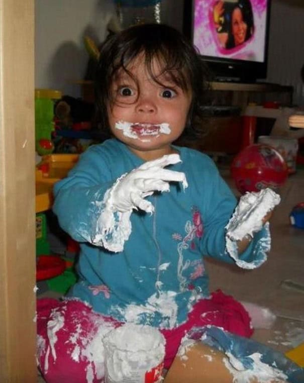 caught red handed