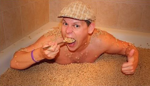 cheerios bath