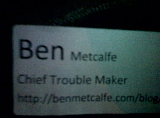 chief trouble maker