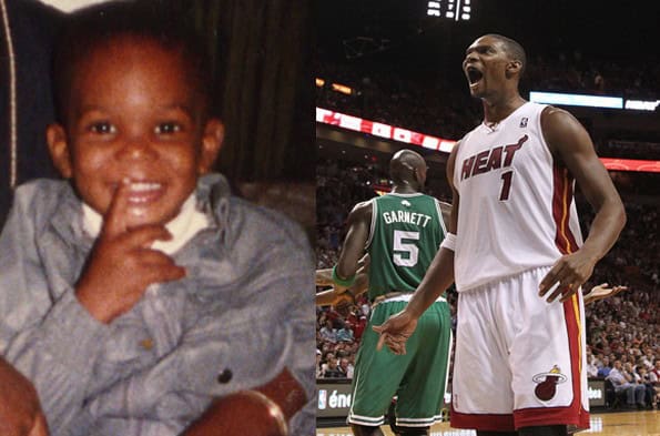 chris bosh childhood