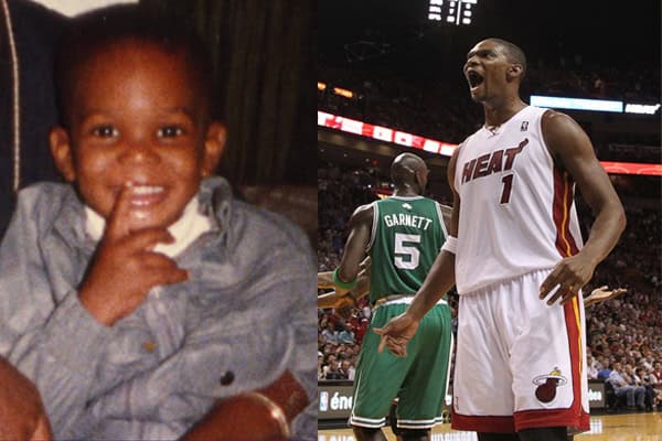 chris bosh childhood