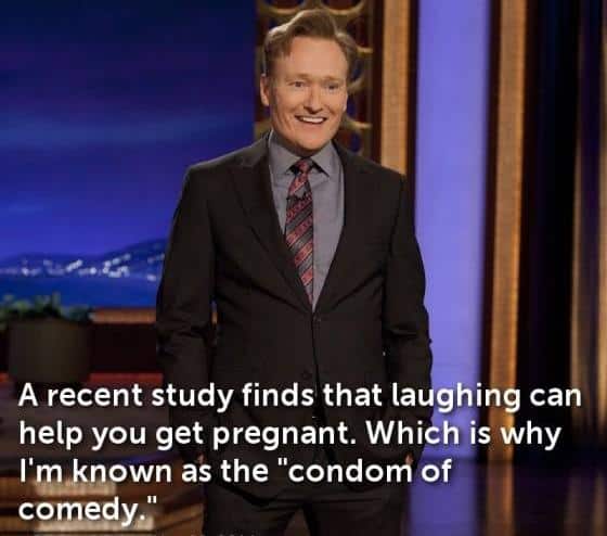 conan o brien laughing